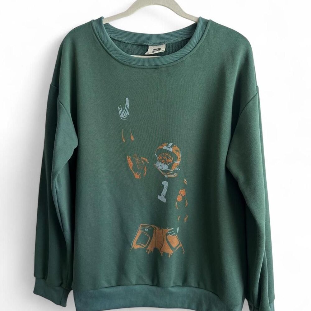 Vintage Inspired Green Bay Packers Crewneck Sweatshirt